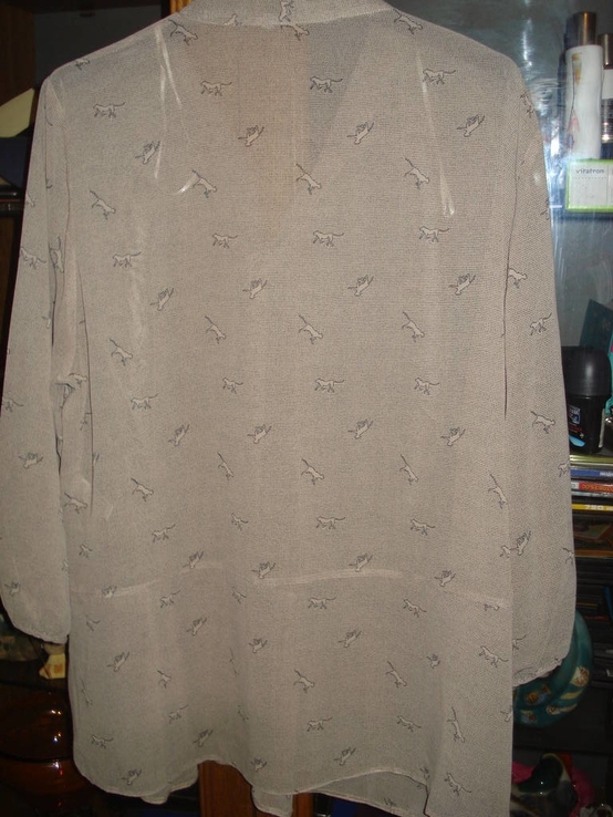 Блуза.принт котики, фото №6