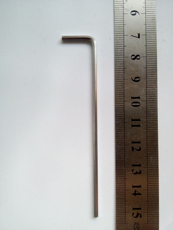 Ключ L образный шестигранный 2мм