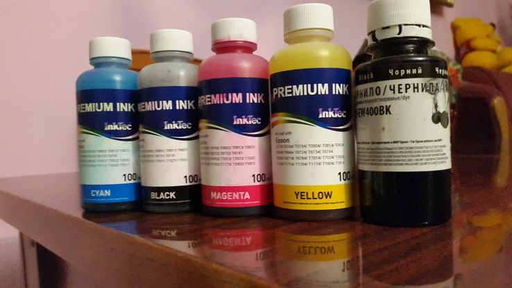Краски от принтера Epson Stylus sx235w, фото №4