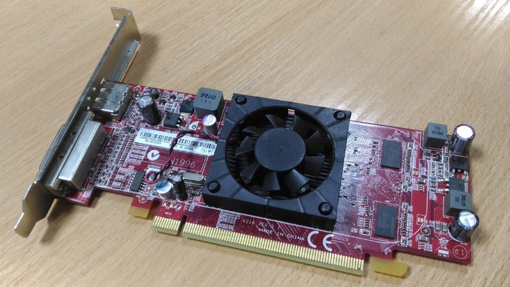 Видеокарта AMD Radeon HD5450 PCI-E, 512 МБ DDR2, 64bit, DVI, порт дисплея,DX11, фото №2