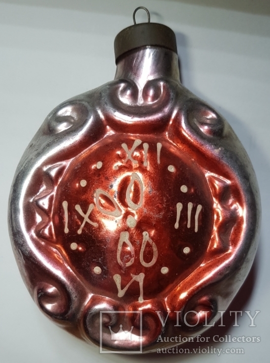 Новогодняя Игрушка Часы