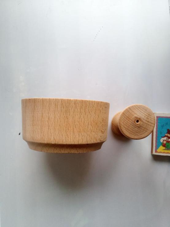 Ступка деревянная малая, фото №3