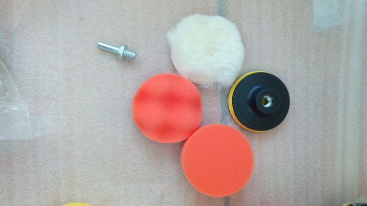 Круги полировальные 80 мм (5 предметов)