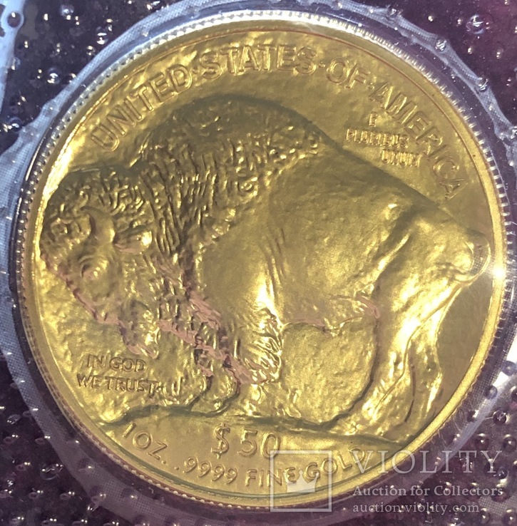 50 $ 2013 год США золото 31,1 грамм 999,9’, фото №5