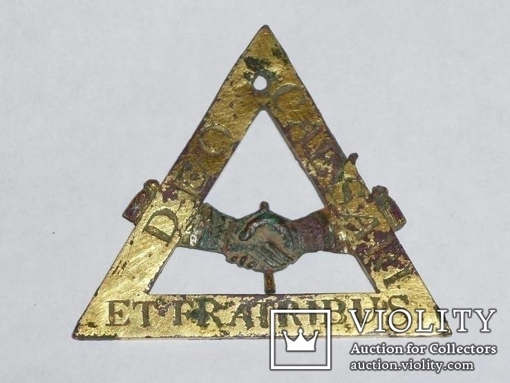 Членский знак-жетон киевской ложи 1818г., фото №3
