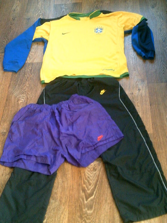 Nike Brasil - спорт комплект (толстовка ,футболка ,шорты,штаны), numer zdjęcia 4
