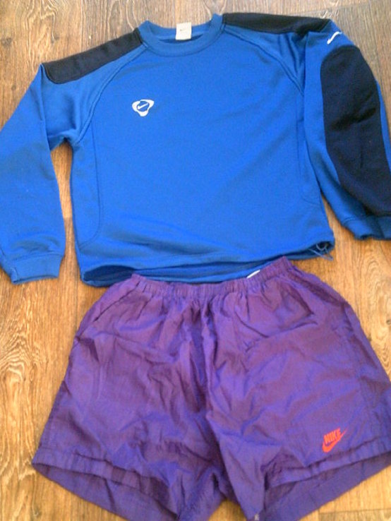 Nike Brasil - спорт комплект (толстовка ,футболка ,шорты,штаны), фото №7