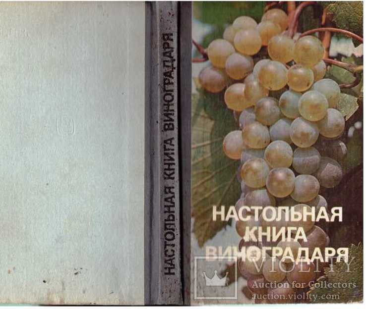 Настольная книга виноградаря.1985 г.