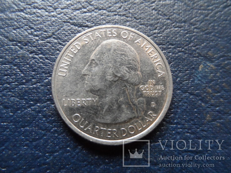 25  центов  2005 Северная Каролина   (Г.10.30)~, фото №3