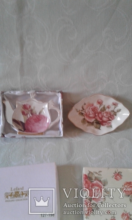 Подарочный набор к чаю "Английская роза"  - 2 предмета