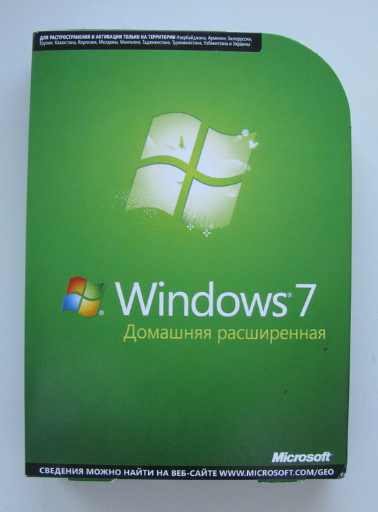 Оригинальный диск Windows 7, photo number 2