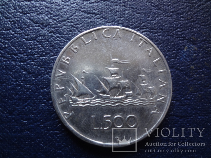 500 лир 1960  Италия    серебро   (Е.9.2)~