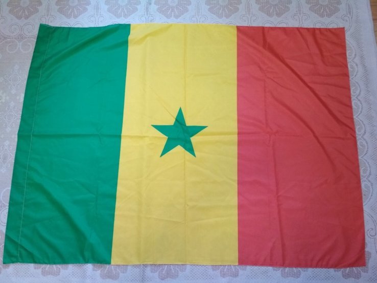 3. Флаг Сенегал размер 94х129 см, новый