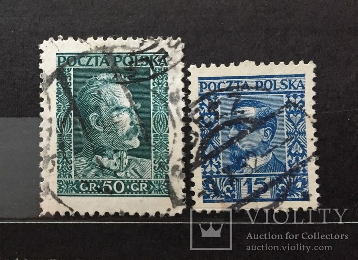 Польща 1928 Мі 257,259