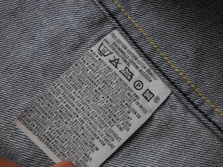 Куртка джинсовая Инженер Levis р. XL ( НОВОЕ ), фото №5
