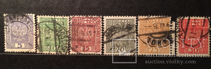 Польща 1932 Мі 272-277