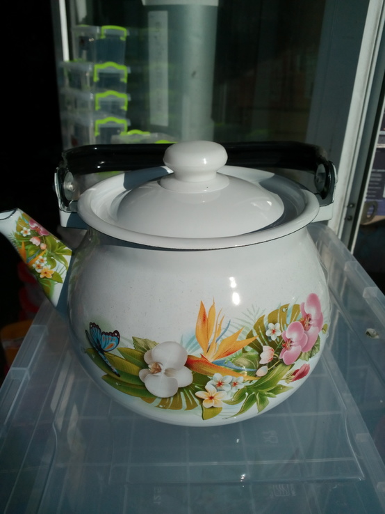 Чайник эмалированный 2 литровый (1), фото №3