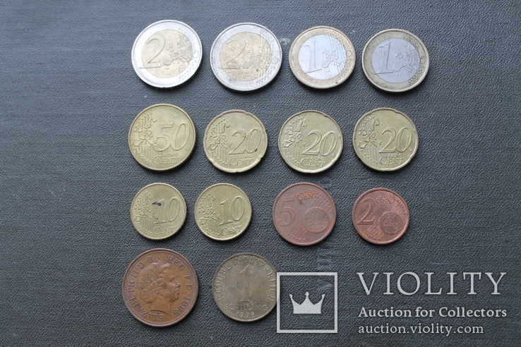Монети Євро + бонус