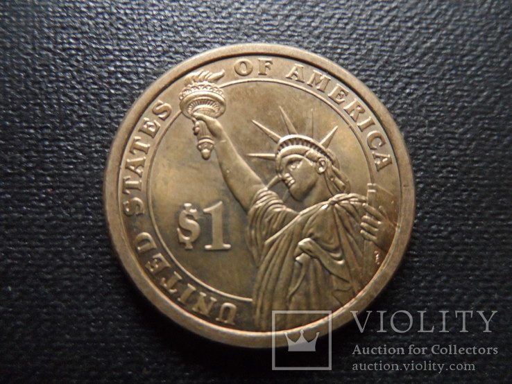 1 доллар 2007 Джефферсон  США     (П.1.12) ~, фото №3