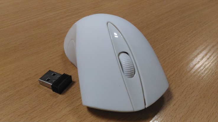 Мышь USB беспроводная Jedel W120 + бат., фото №4