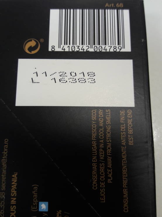 Чёрный шоколад Torras 72% какао без сахара и без глютена.100 г., фото №9