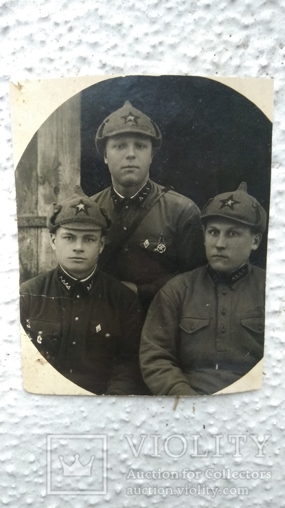 Три красноармейца 1934 год г.Киев, фото №2