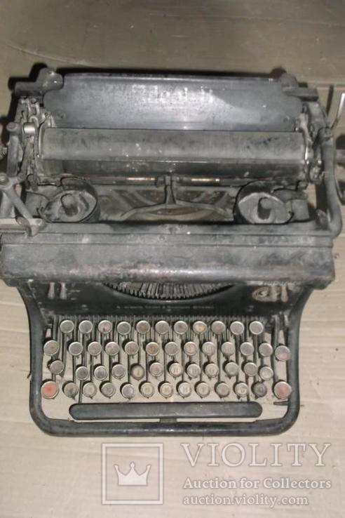 Антикварна друкарська машинка.Німеччина, фото №2