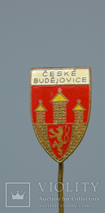 Значок Чехия. Ceske BudeJovice