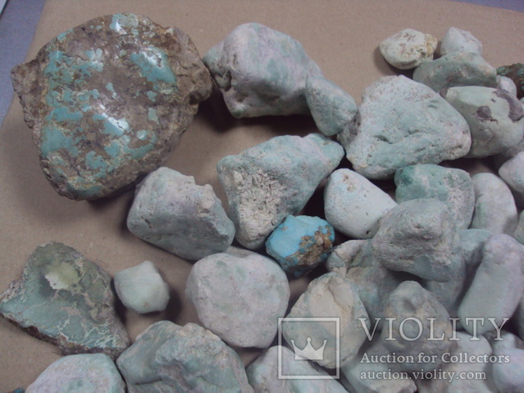 Натуральные камни бирюза природная. вес 5,200 кг, фото №3