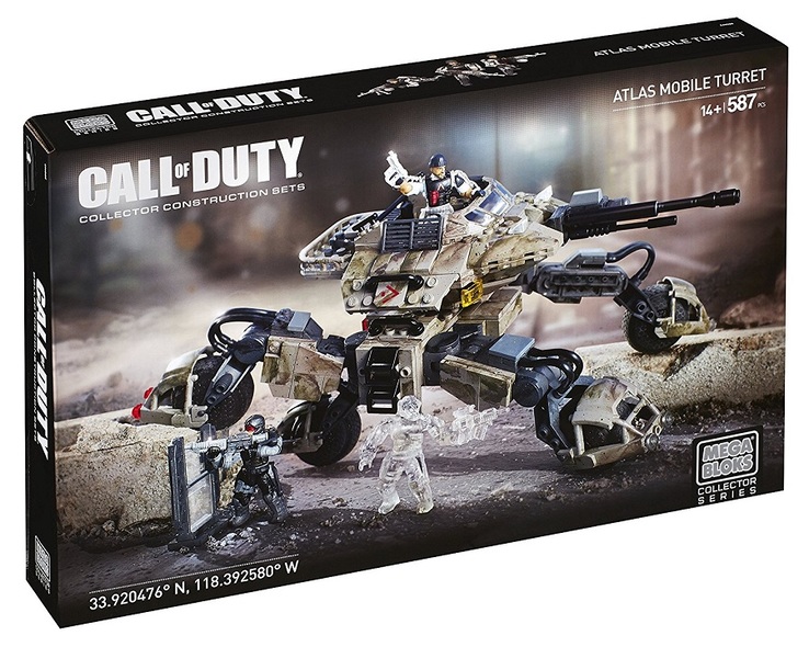 Mega Bloks Mega Construx Call of Duty Atlas Mobile Turret Building, фото №3