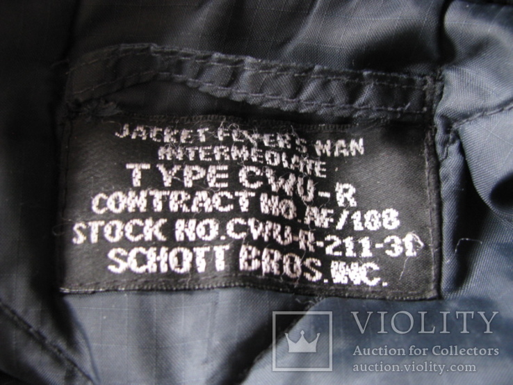 Куртка Jacket, Flyers Man Intermediate, CWU-R Schott.Bros.Inc., photo number 9