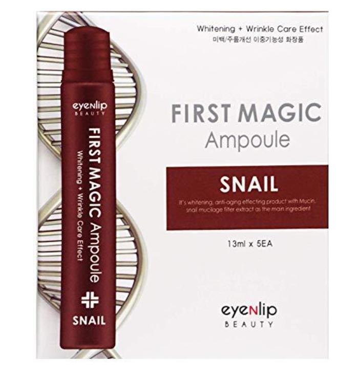 Eyenlip First Magic Ampoule Snail – ампулы для лица с улиточным экстрактом(Корея), photo number 3