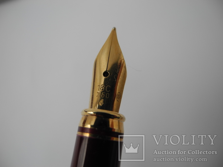 Коллекционная Ручка Delta серебро 925 пр , перо золото 18K ( Италия ), фото №7