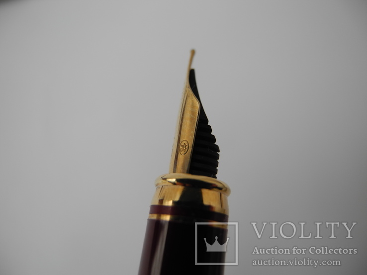 Коллекционная Ручка Delta серебро 925 пр , перо золото 18K ( Италия ), фото №8