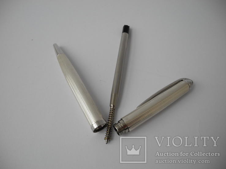 Ручка Шариковая серебро 925 пр. ( 32 грам ), фото №7