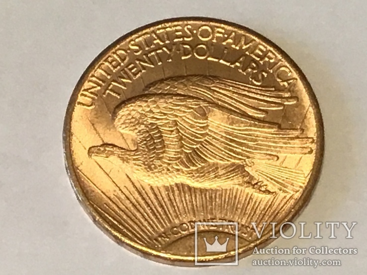 20 долларов CША 1924 года. золото, фото №5
