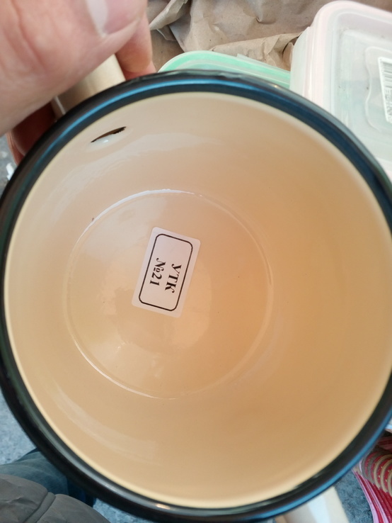 Чайник эмалированный 1 литровый (1), фото №3