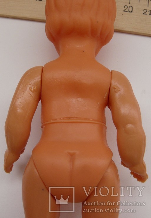 Лялька, кукла резина 13,5см, фото №12