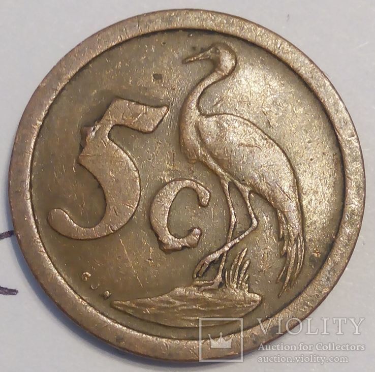 ЮАР 5 центов 1990