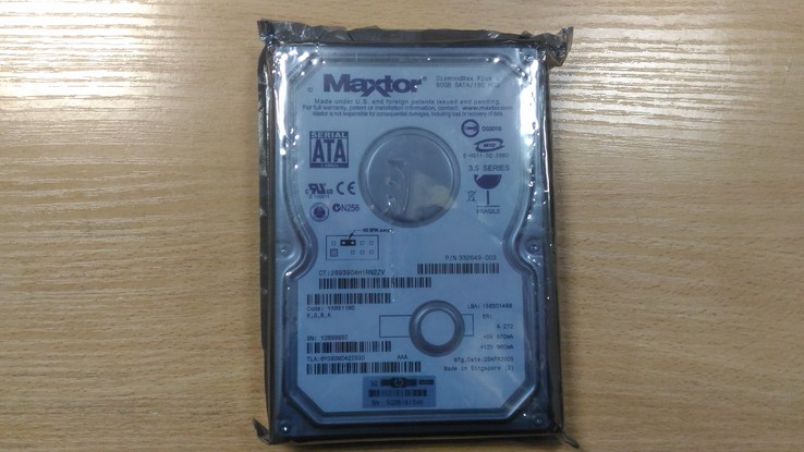 Жесткий диск Maxtor 80Gb SATA, фото №3