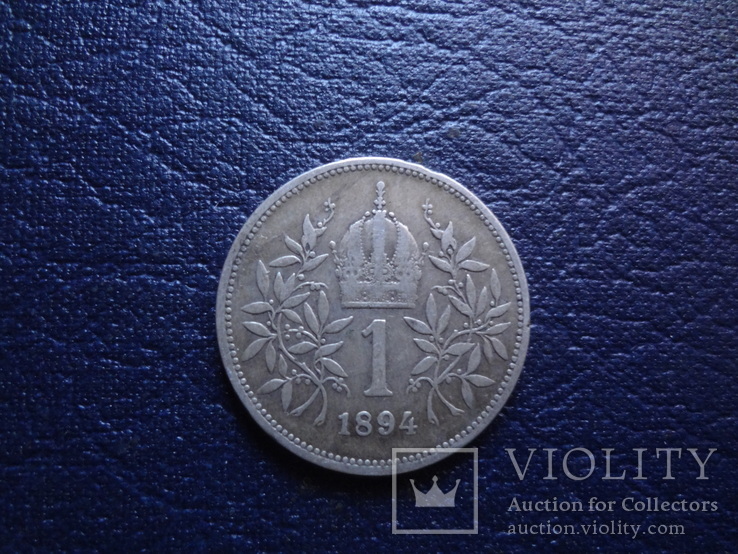 1 крона 1894  Австрия   серебро  (Г.15.16)~