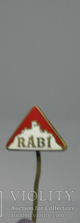Значок Чехия Rabi, фото №2