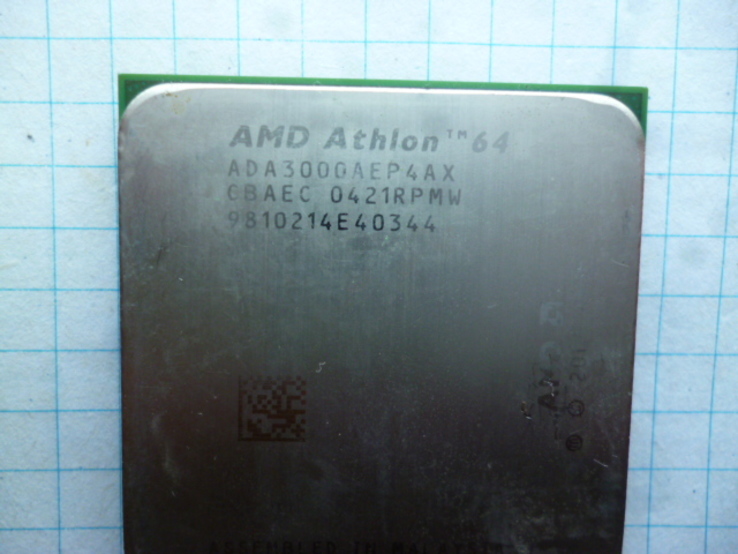 Процесор AMD Athion 64 з Німеччини, фото №3