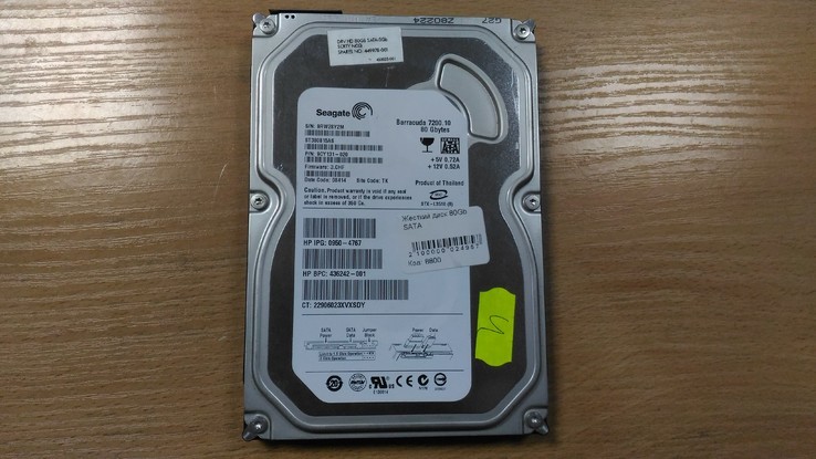 Жесткий диск Seagate 80Gb SATA, фото №2