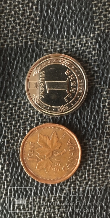 Монета 1 цент 1991 Канада one cent canada, фото №4