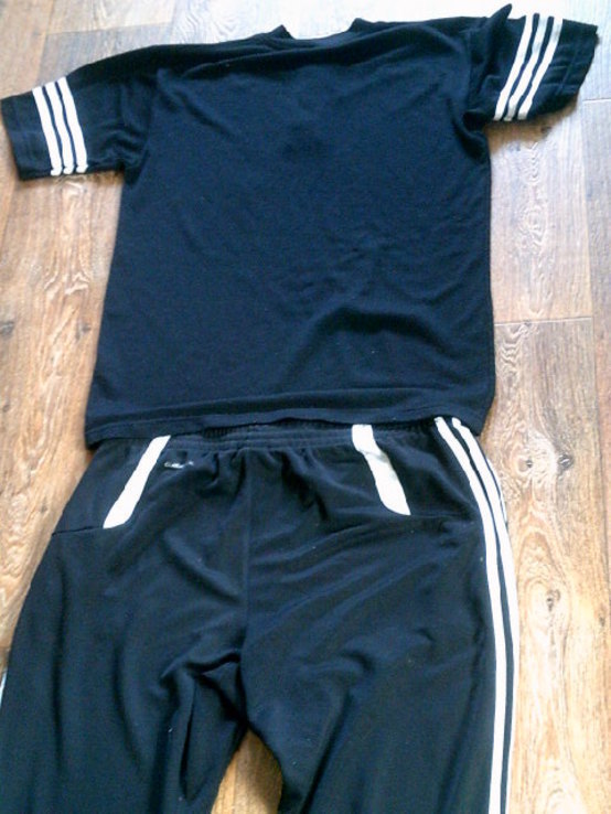 Adidas - фирменный спорт комплект(мастерка,штаны,футболка ,кроссовки), photo number 11