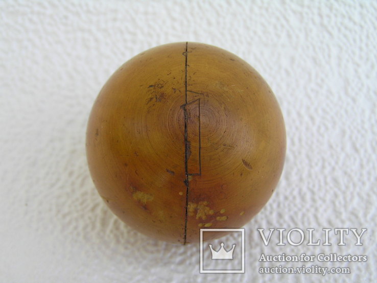 Старый бильярдный шар (1)  Ø 4 см, фото №5