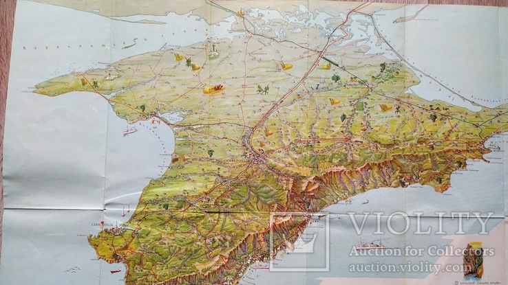 Карта, фото и путеводитель Крым, фото №4