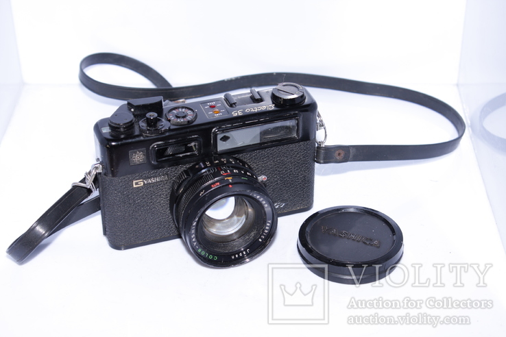  Yashica Electro 35 GT об'єктив Color-Yashinon DX 1:1.7 / 45 mm, фото №3