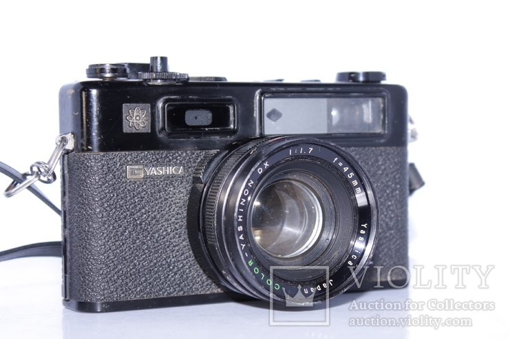  Yashica Electro 35 GT об'єктив Color-Yashinon DX 1:1.7 / 45 mm, фото №5